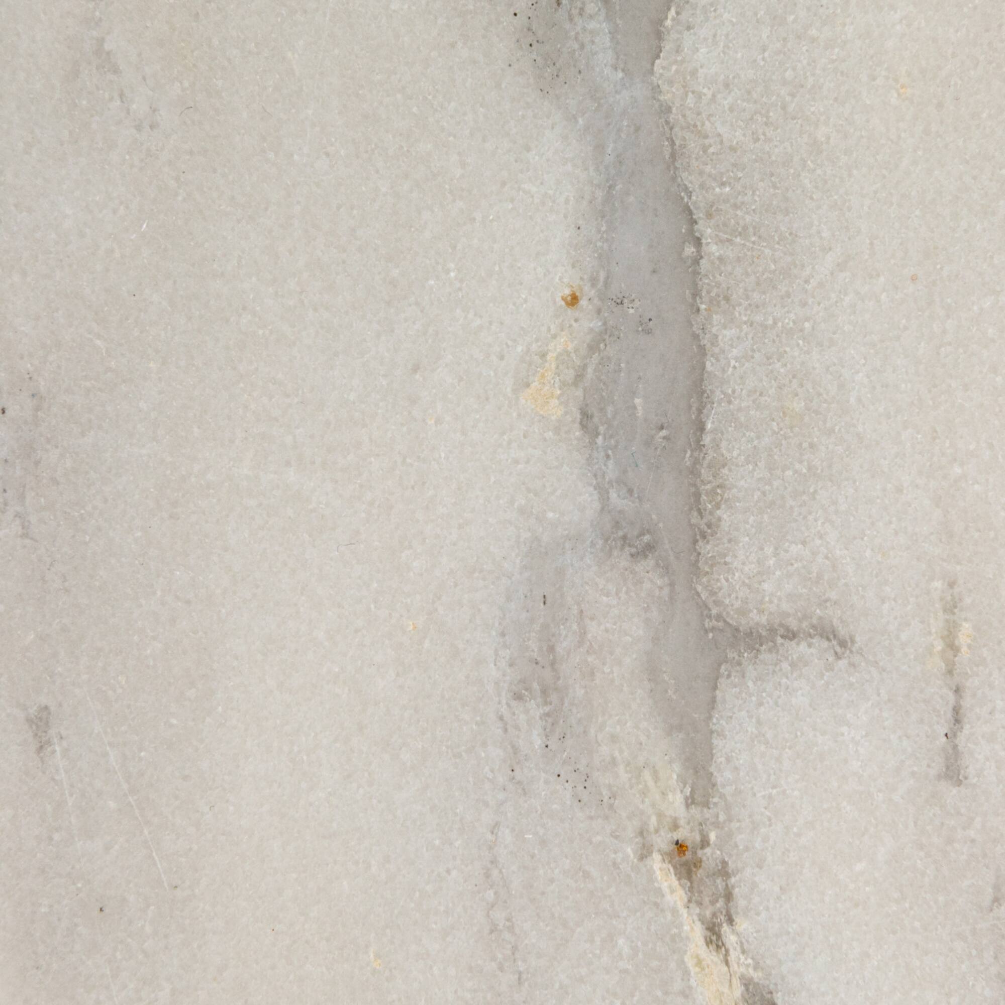Hello Honey® 14" White Mélange Marble Board with Handle
